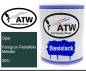 Preview: Opel, Farngrün Perleffekt Metallic, 2EU: 1L Lackdose, von ATW Autoteile West.